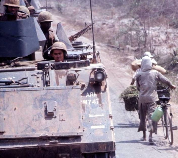 Fotografías en color de la guerra de Vietnam