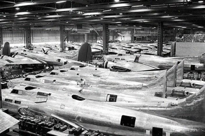 Una falsa ciudad que sirvió para ocultar una fábrica de aviones durante la Segunda Guerra Mundial