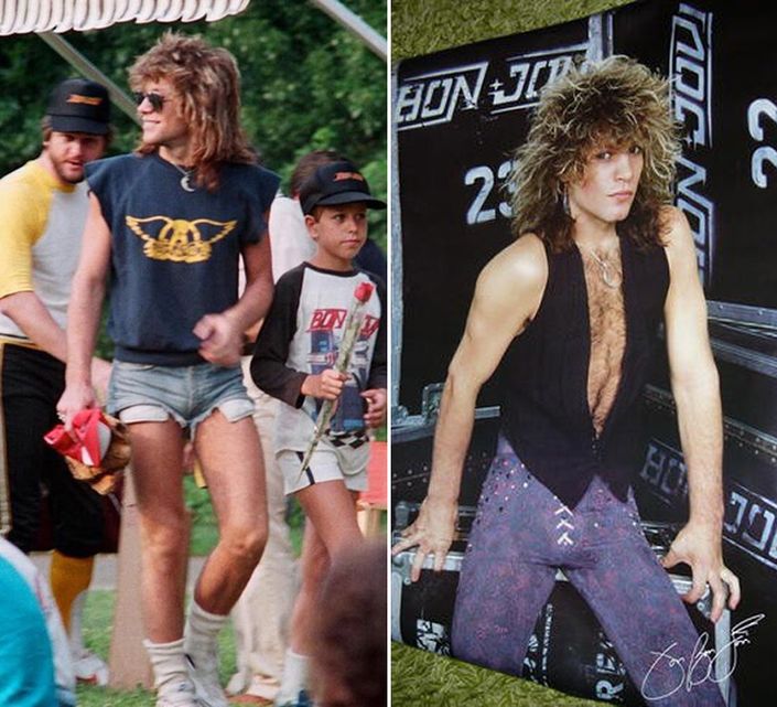 Bon Jovi en los 80 y sus estilos horteras