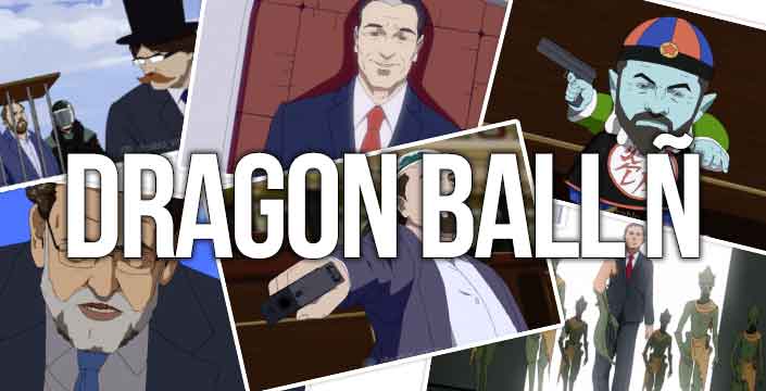 Dragon Ball Ñ, versión Dragon Ball con la política española