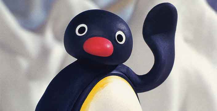 Así se hacía la serie de animación Pingu