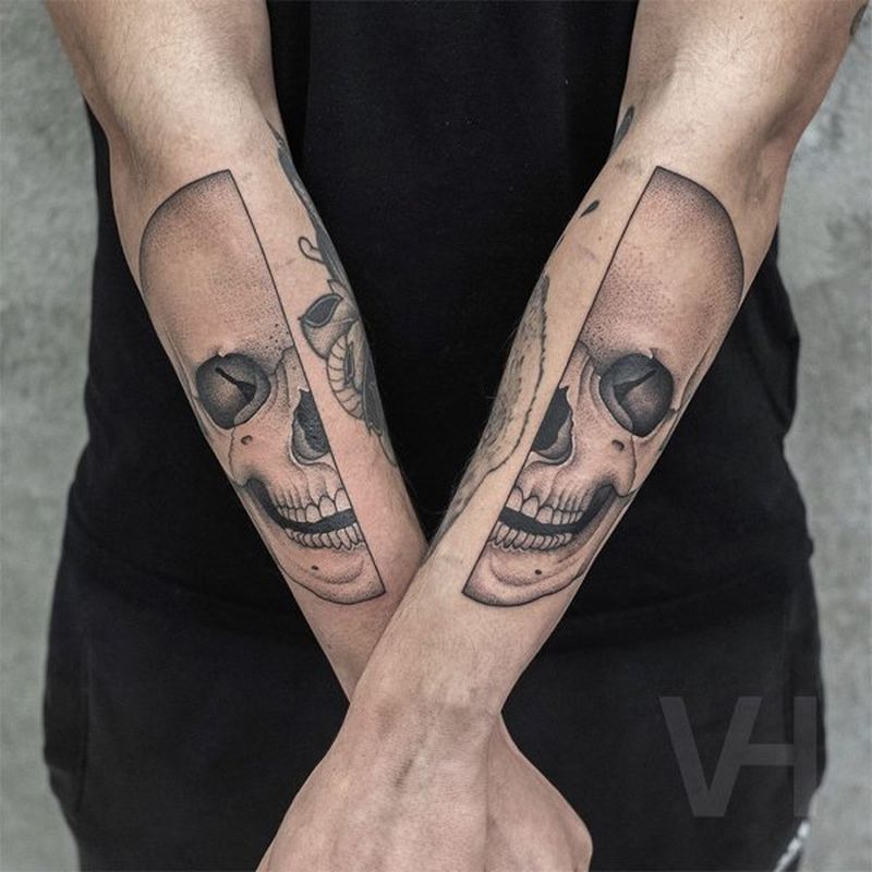 Tatuajes simétricos