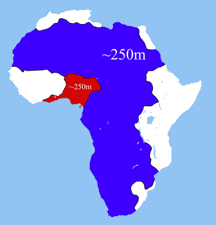 Una curiosidad sobre la población en África