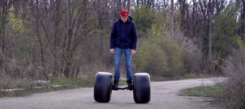 Se fabrica un Hoverboard con neumáticos de Fórmula 1