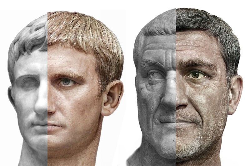 Creando imágenes fotorealistas de los emperadores romanos a partir de sus bustos