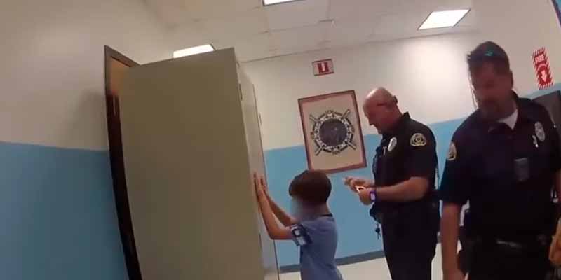 La policía se lleva detenido a un niño de 8 años en EEUU