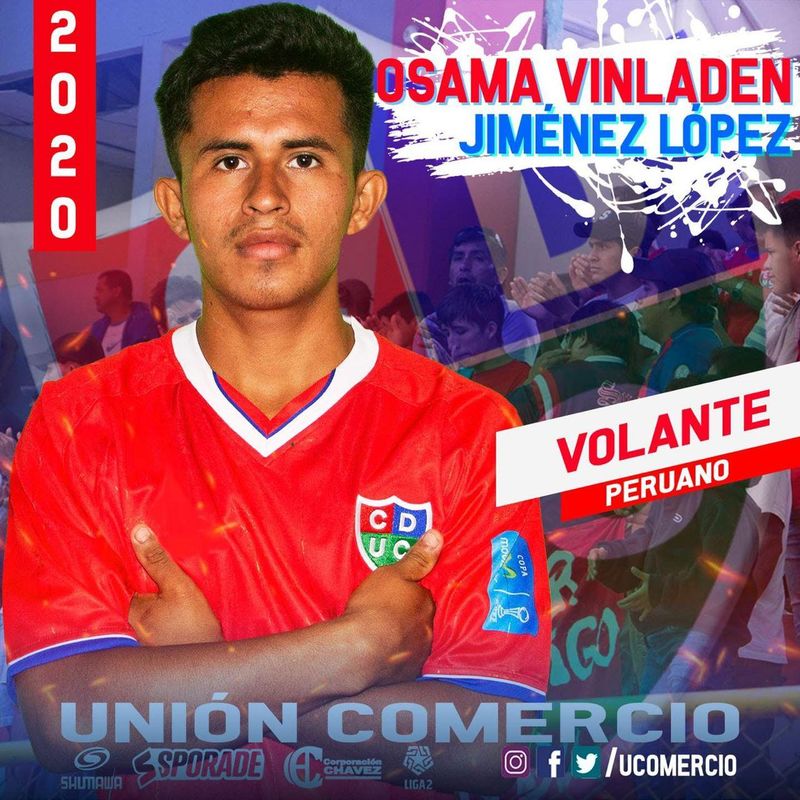 Osama Vinladen, el último fichaje de un equipo peruano de fútbol