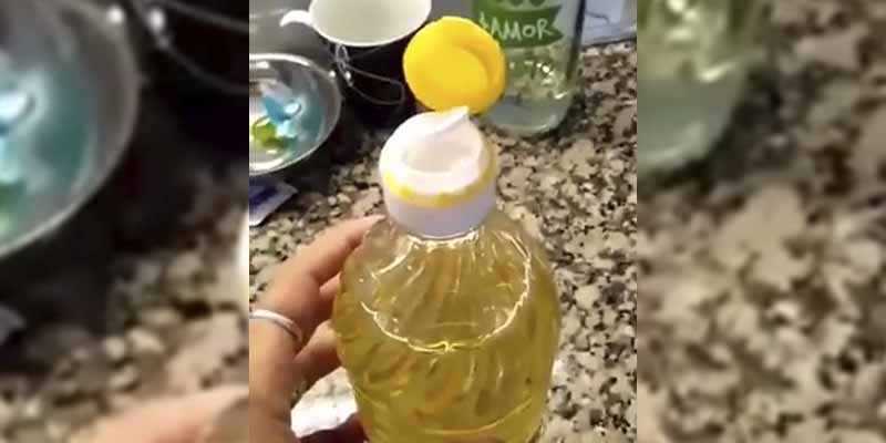 Un truco para la botella de aceite que seguro no conocías