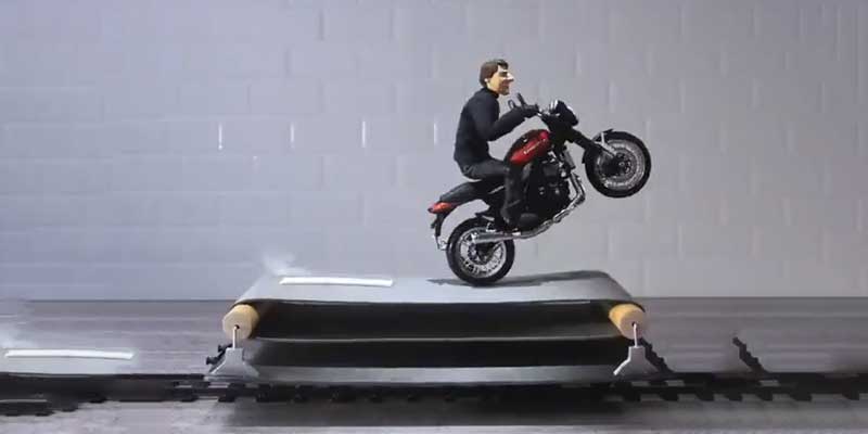 Las escenas más espectaculares de Tom Cruise en Misión Imposible en este original stop-motion
