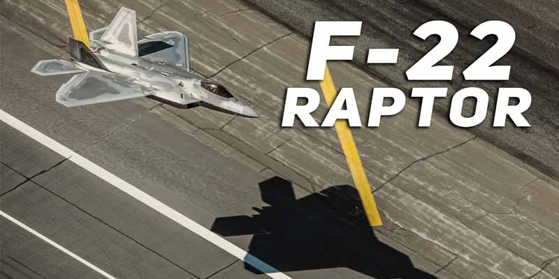 Hipnótico: Un F-22 Raptor haciendo maniobras visto a cámara lenta