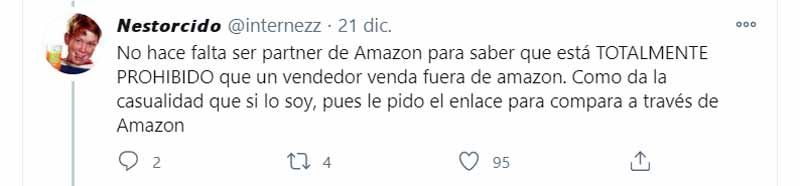 Cuidado con este método de estafa a través de Amazon