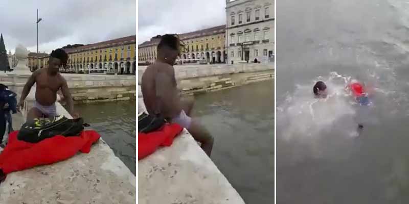 Héroe: Se lanza al río a rescatar a un hombre que se está ahogando
