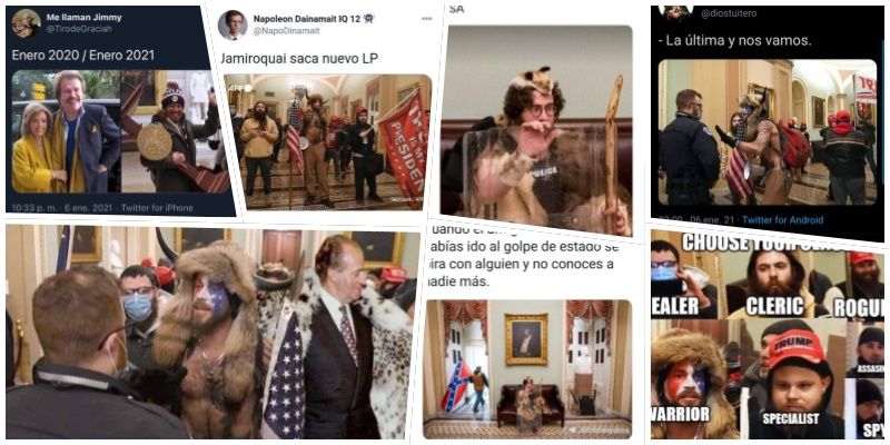 Los mejores memes e imágenes graciosas del asalto al Capitolio de EEUU