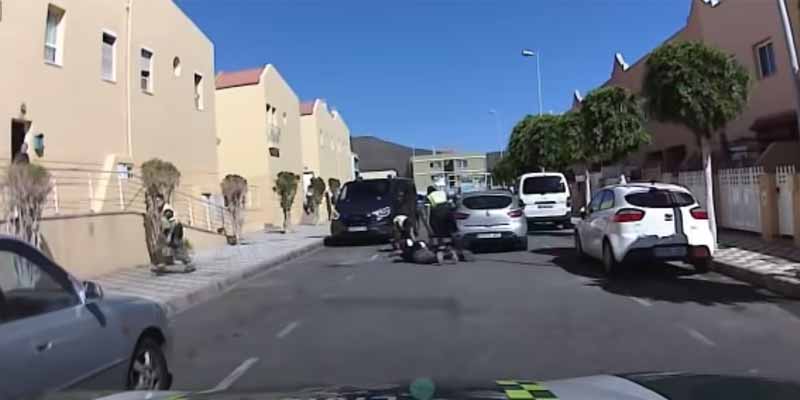 Una intensa persecución policial a una mujer en Canarias