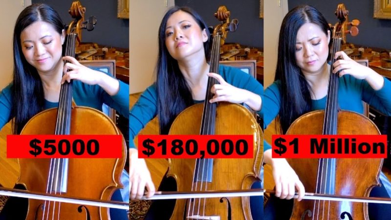 ¿Seremos capaces de notar la diferencia entre un violonchelo barato y caro?