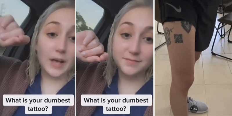 Esta chica nos va a enseñar cual es el tatuaje más tonto que se ha hecho