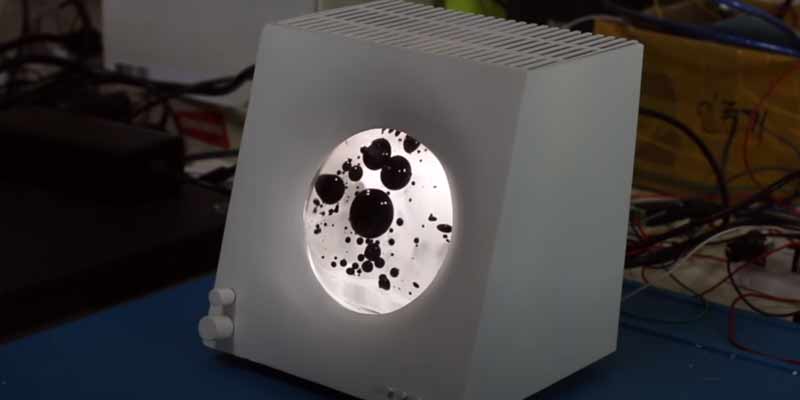 Haciendo un altavoz bluetooth con una pantalla de ferrofluido