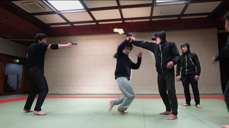 Especialistas de cine japoneses nos muestran una coreografía de lucha a lo John Wick