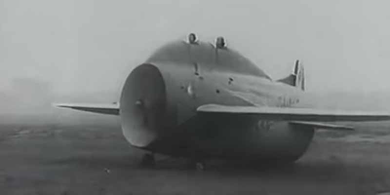 Stipa-Caproni, el curioso avión cilíndrico de los años 30