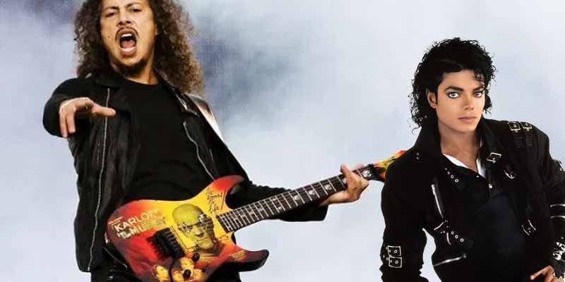 Kirk Hammett de Metallica cuenta la divertida historia de cuando conoció a Michael Jackson