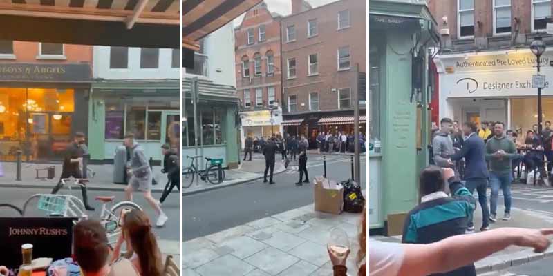 Unos camareros de Dublín se enfrentan a una pandilla de jóvenes matoncillos