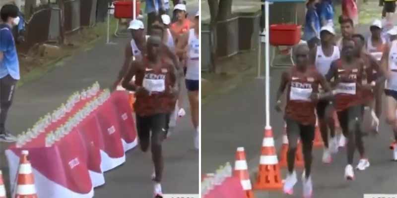 El antideportivo y lamentable comportamiento de un corredor de maratones francés en los Juegos Olímpicos de Tokio