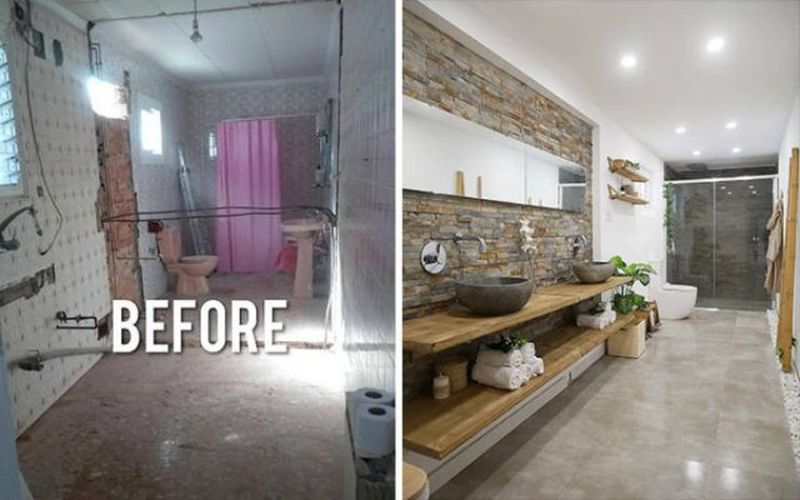 Antes y después de reformas increibles de casas