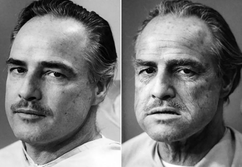 Esta es la prótesis que le pusieron a Marlon Brando en la boca en "El Padrino"