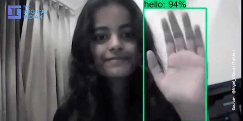 Una estudiante de ingeniería india crea un sistema que traduce lenguaje de signos al inglés