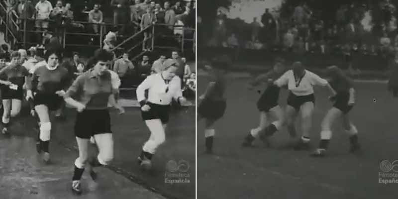 Así narraban el fútbol femenino en el NO-DO en 1961, cómo ha cambiado todo!