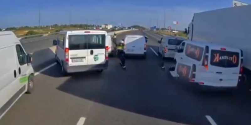 ¿Ha puesto la policía de Valencia en riesgo a otros conductores con esta actuación?