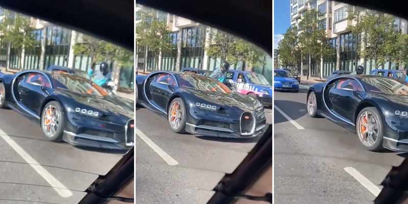 Le intentan robar el Bugatti en pleno centro de Londres