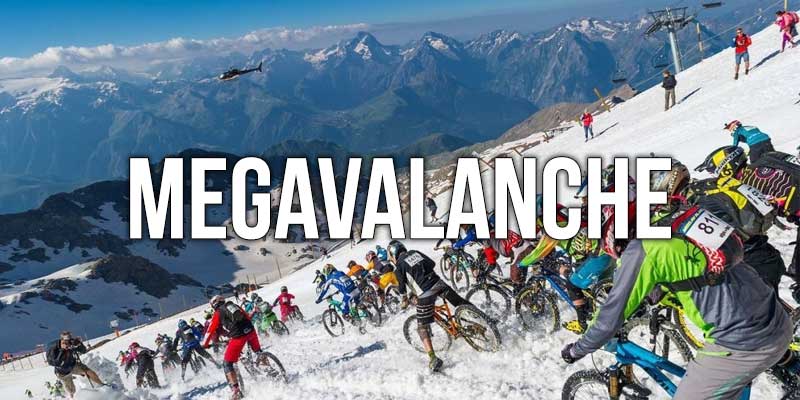 Megavalanche, la carrera en mountain bike más loca y divertida del mundo