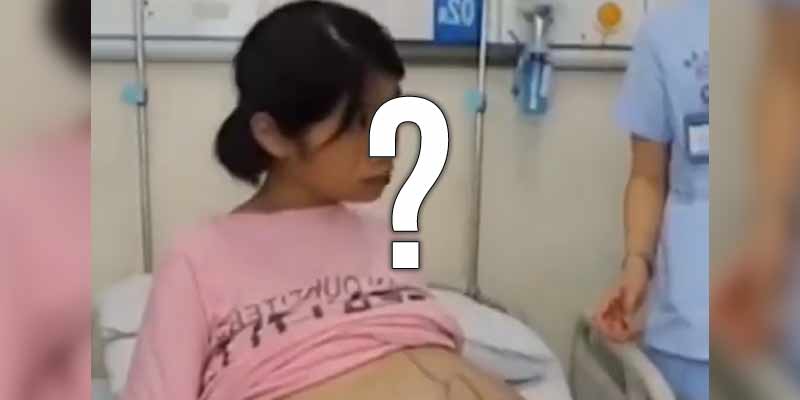 Así es la barriga de una mujer embarazada de 9 bebés