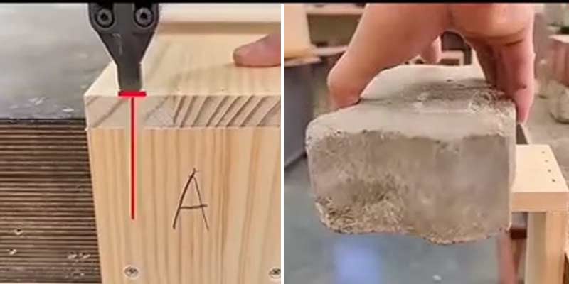 ¿Cuál es la mejor manera de clavar los clavos en la madera para que resista más?