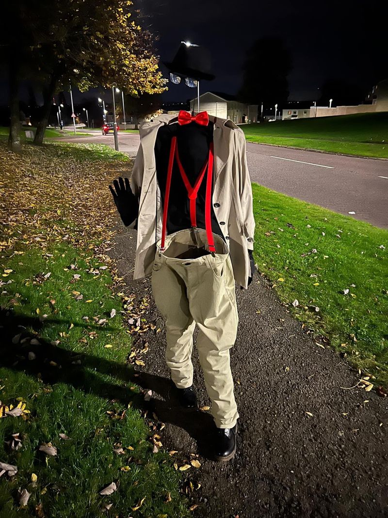 Un original disfraz de hombre invisible para Halloween