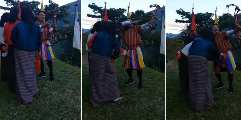 Una curiosa tradición de Bután