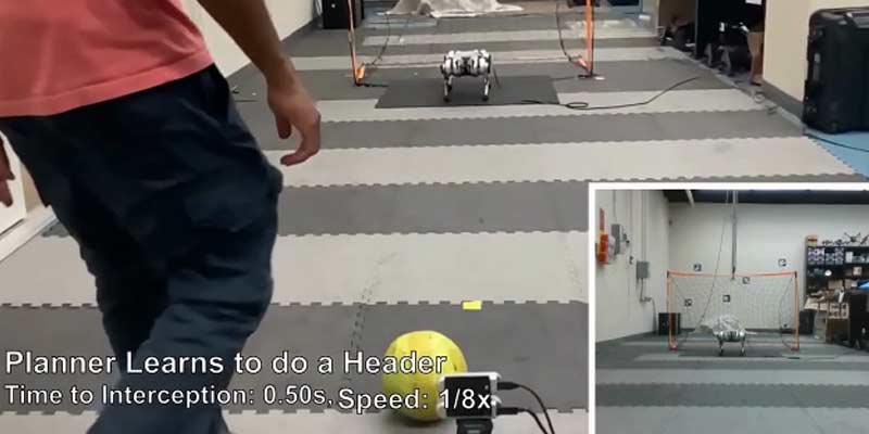 Un robot aprende a ser portero en una hora
