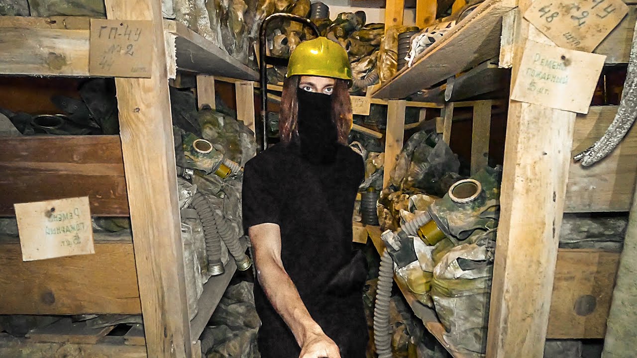 Encuentra un bunker nuclear abandonado lleno de equipo