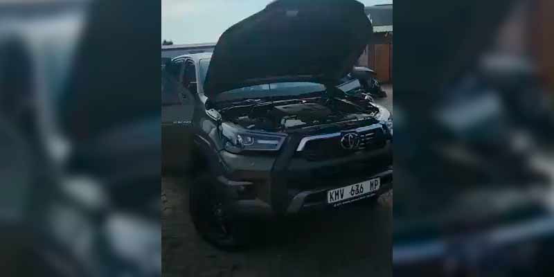 Este sudafricano dejó su coche en el lugar equivocado