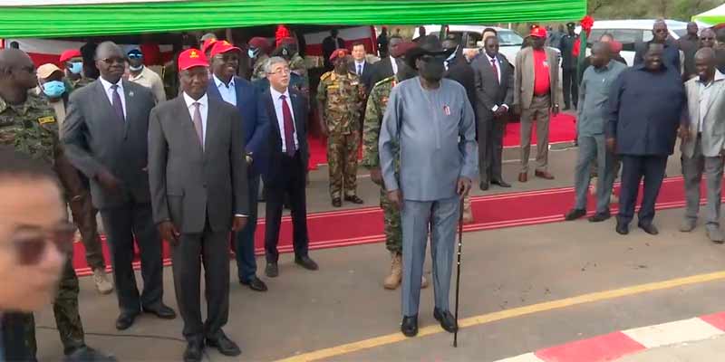 El presidente de Sudán del Sur tiene un ligero problema de incontinencia