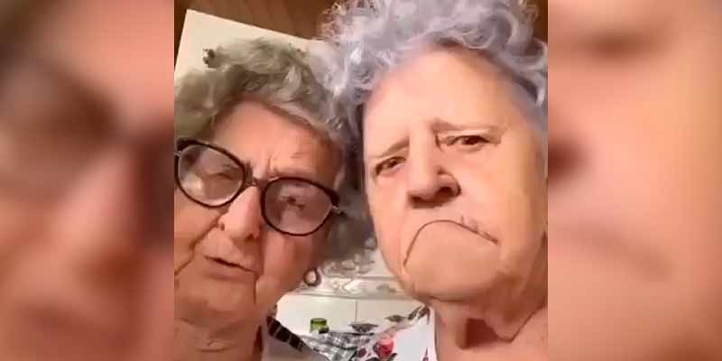 Las dos abuelas descubren los filtros