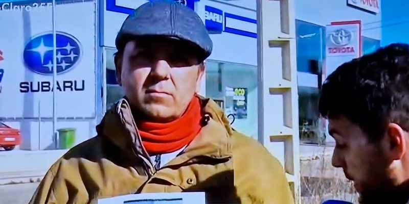 Un entrevistado por TVE empieza a insultar a Pedro Sánchez en directo