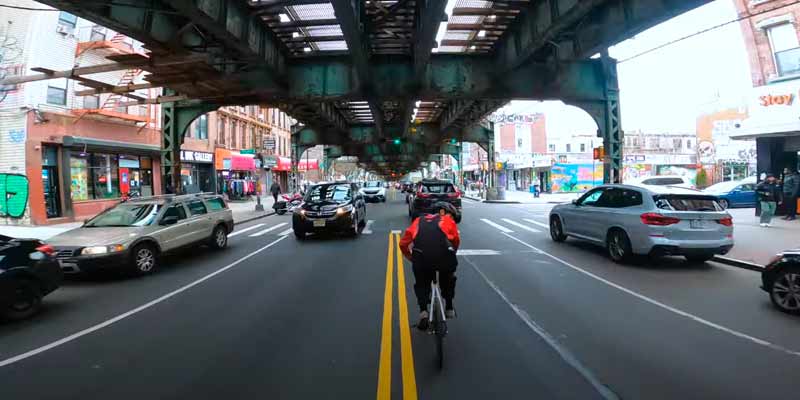 Recorriendo Nueva York en bicicleta