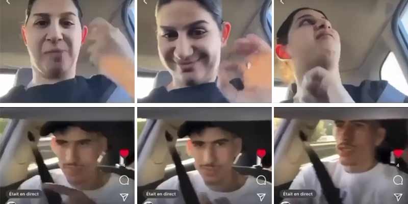 Una videollamada entre sordos comunicándose por lengua de signos mientras conduces ¿qué podía salir mal?