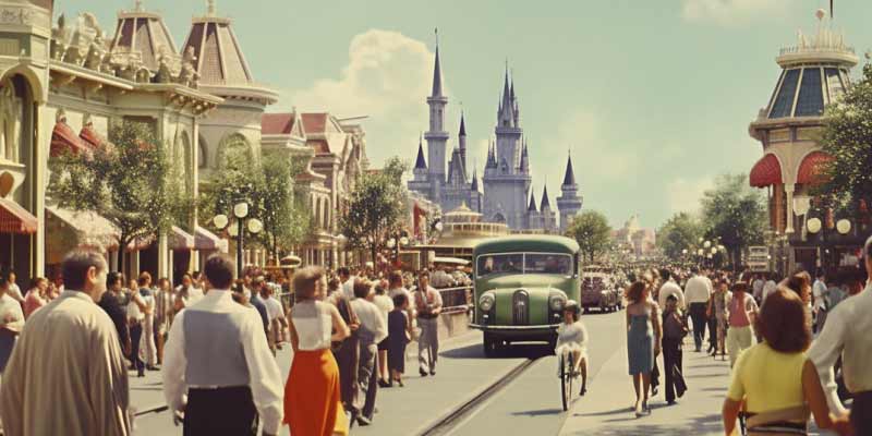 Un viaje por Disney World en 1972