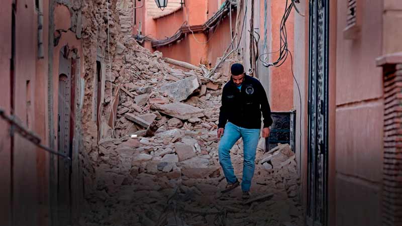 Un terremoto deja cientos de muertos en Marruecos