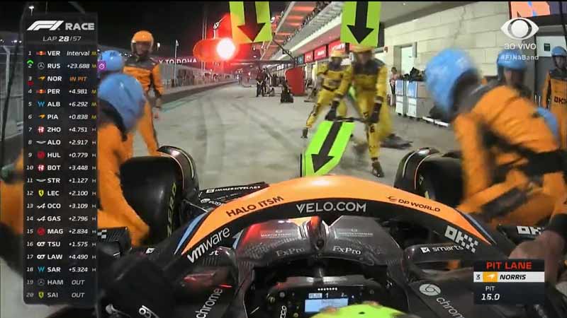 McLaren bate el récord del mundo de parada en boxes en Formula1: 1'80 segundos