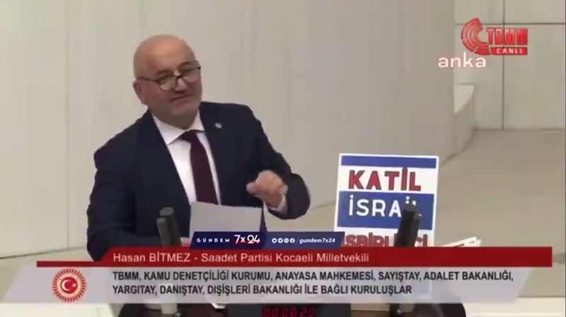 Un diputado turco sufre un un ataque al corazón tras gritar que los israelíes “sufren la ira de Alá”
