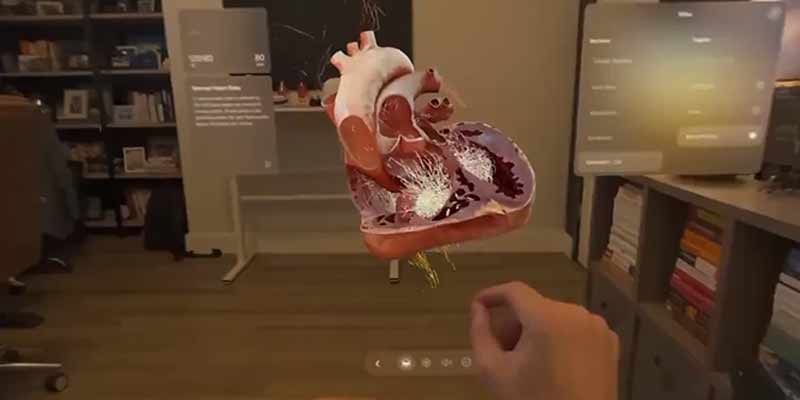 Estudiando anatomía con realidad virtual y realidad aumentada